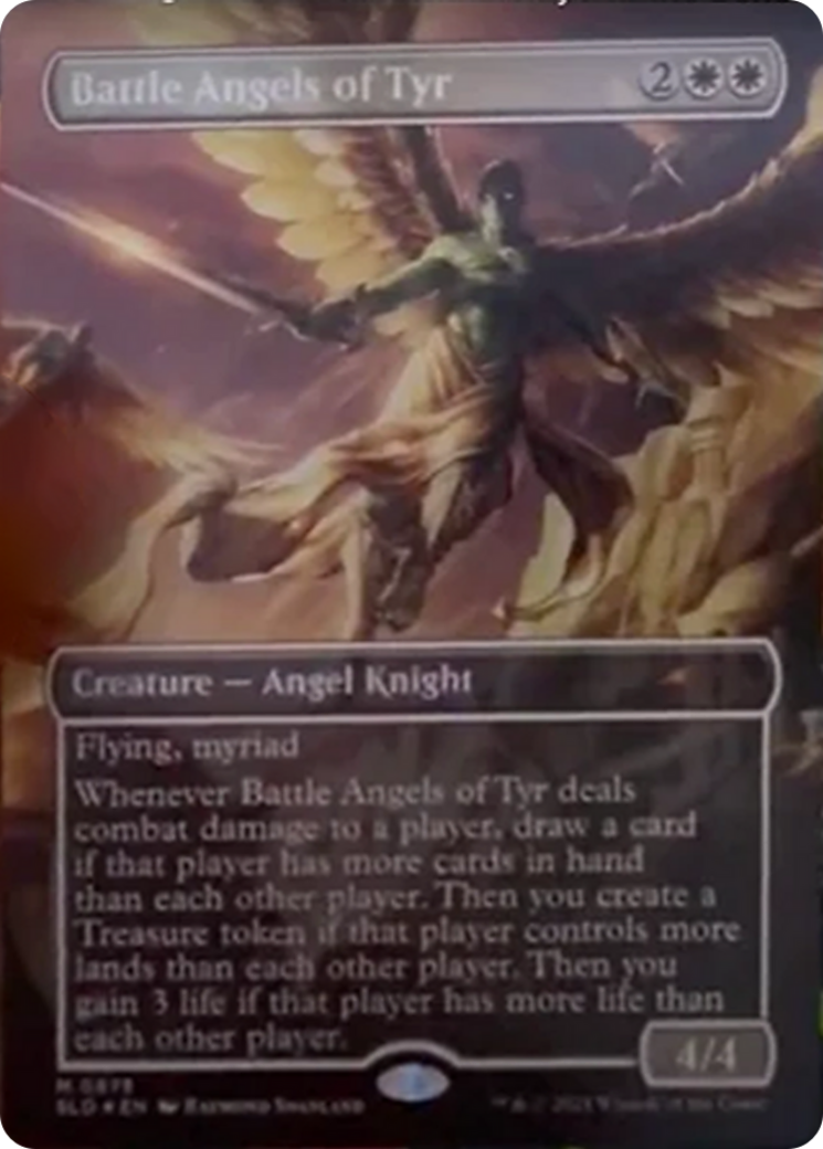 Battle Angels of Tyr (Rainbow Foil) [Secret Lair Drop Series] | The Time Vault CA