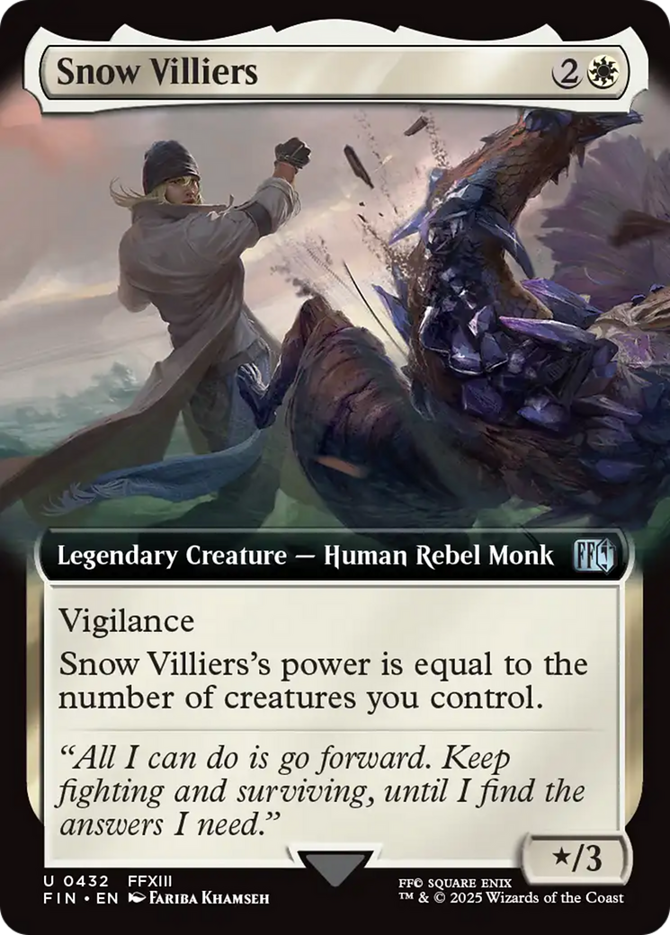 Snow Villiers (Extended Art) [FINAL FANTASY] | The Time Vault CA