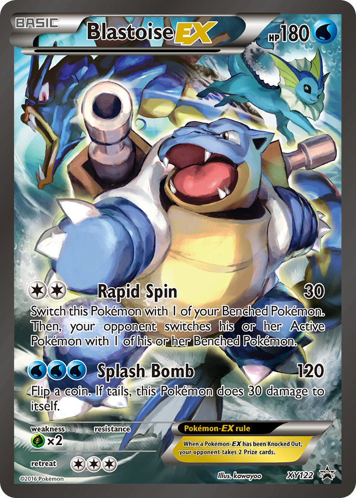 Blastoise EX (XY122) [XY: Black Star Promos] | The Time Vault CA