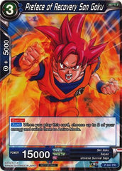 Preface of Recovery Son Goku (P-047) [Promotion Cards] | The Time Vault CA