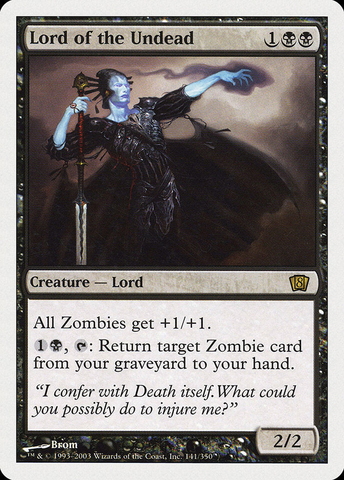 Lord of the Undead (8th Edition) [Oversize Cards] | The Time Vault CA