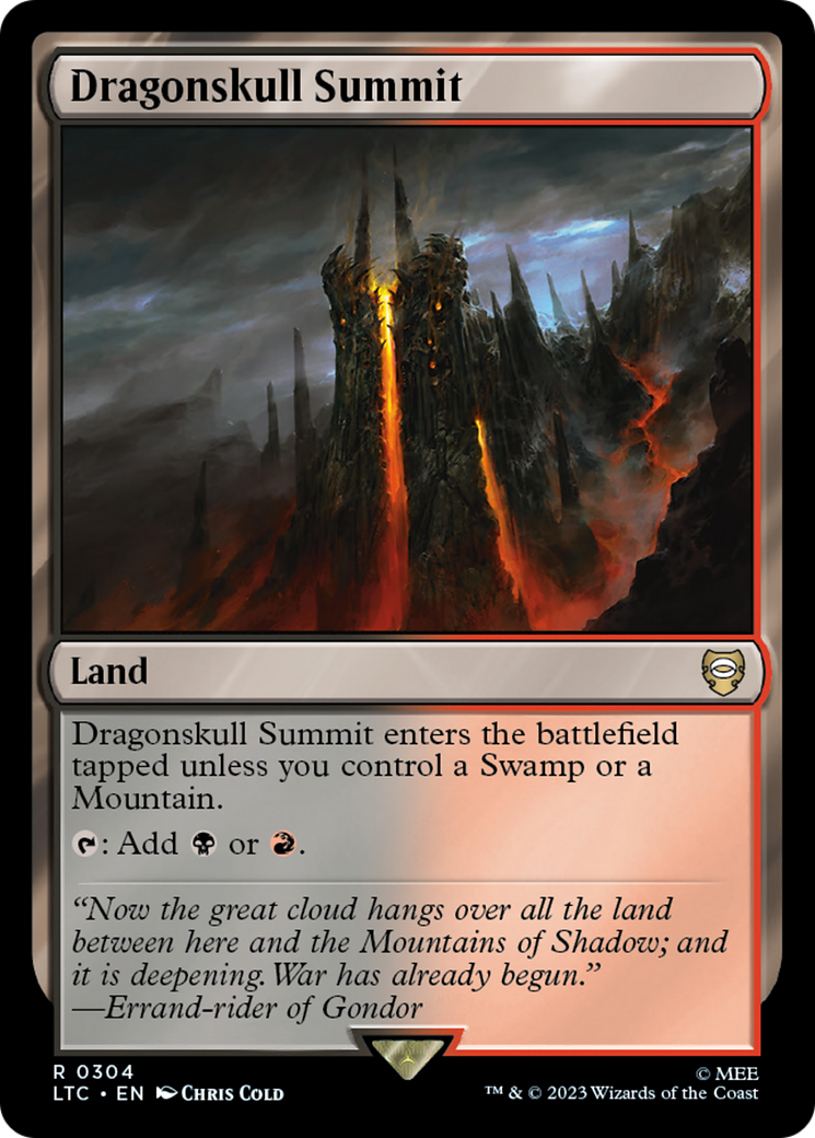 Dragonskull Summit [The Lord of the Rings: Tales of Middle-Earth Commander] | The Time Vault CA