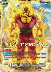 Piccolo // Piccolo, Yet Unseen Power (Fighter's Ambition Holiday Pack) (BT19-101) [Tournament Promotion Cards] | The Time Vault CA