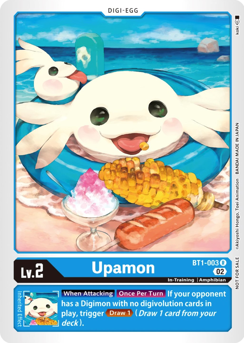 Upamon [BT1-003] (Winner Pack Dimensional Phase) [Release Special Booster Promos] | The Time Vault CA