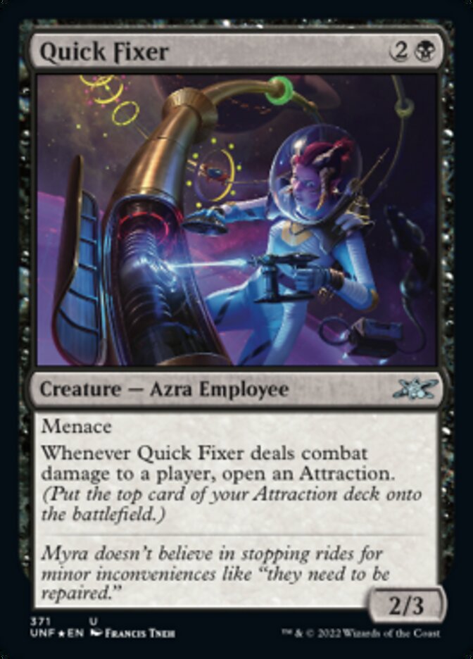 Quick Fixer (Galaxy Foil) [Unfinity] | The Time Vault CA