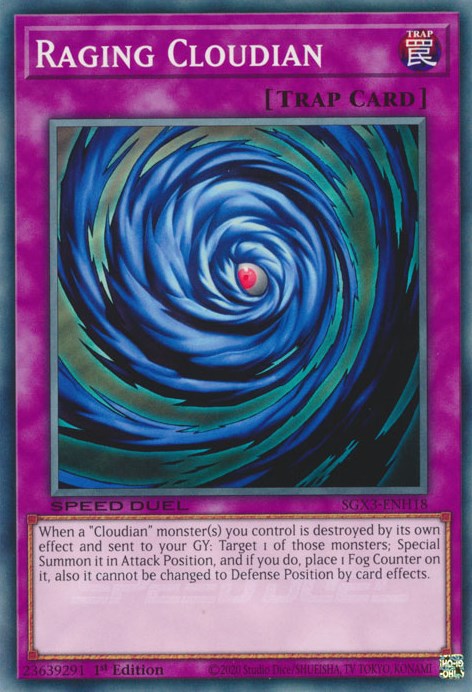 Raging Cloudian [SGX3-ENH18] Common | The Time Vault CA