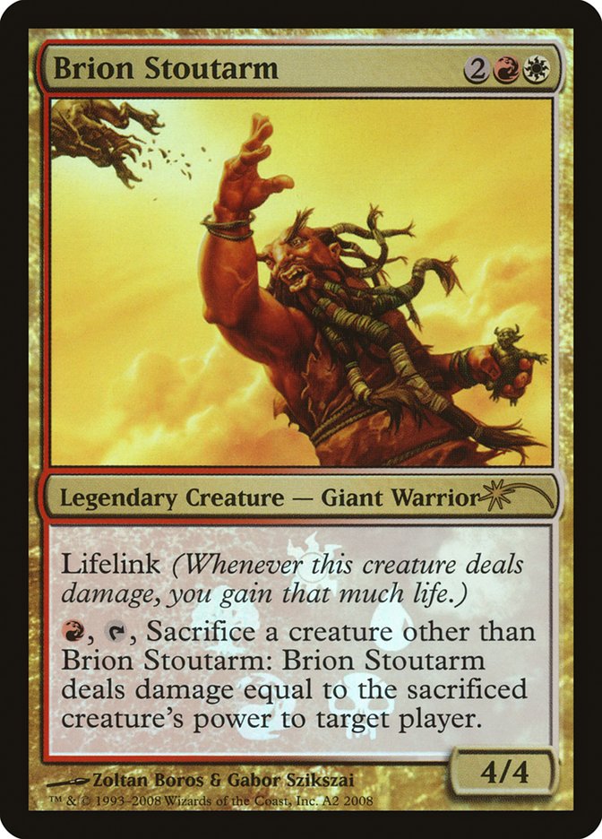 Brion Stoutarm [Resale Promos] | The Time Vault CA