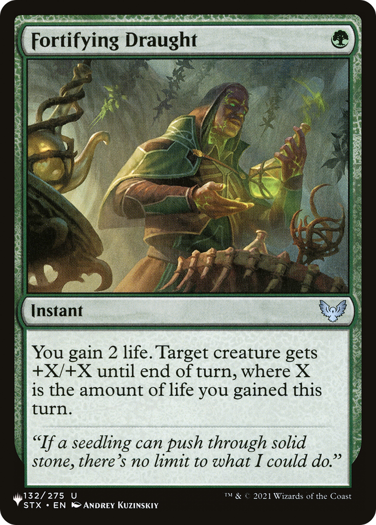 Fortifying Draught [The List] | The Time Vault CA