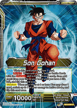 Son Gohan // 	SS Son Gohan, Hope of the Resistance (Common) (BT13-091) [Supreme Rivalry] | The Time Vault CA