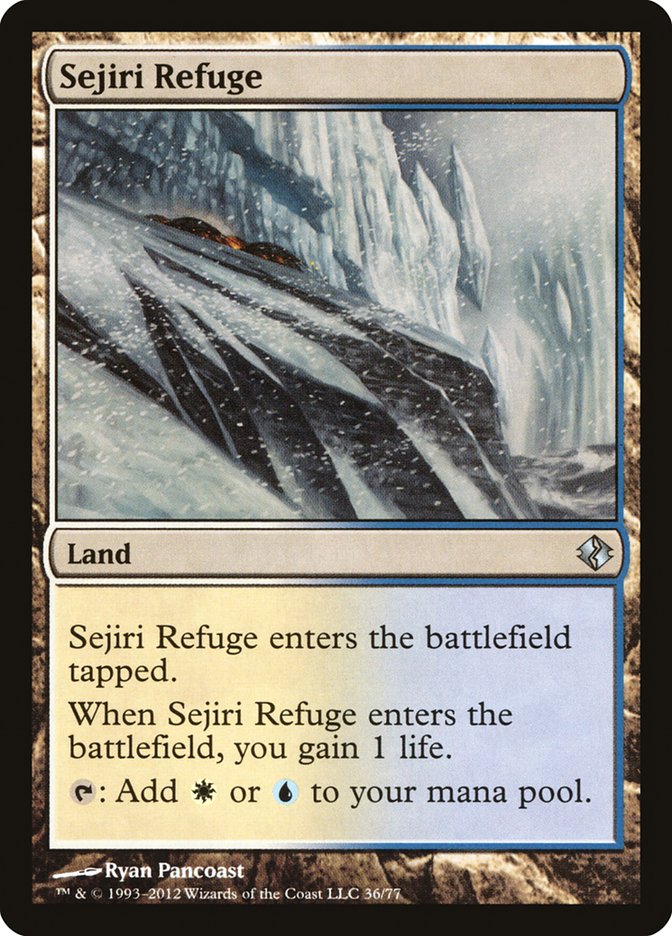 Sejiri Refuge [Duel Decks: Venser vs. Koth] | The Time Vault CA