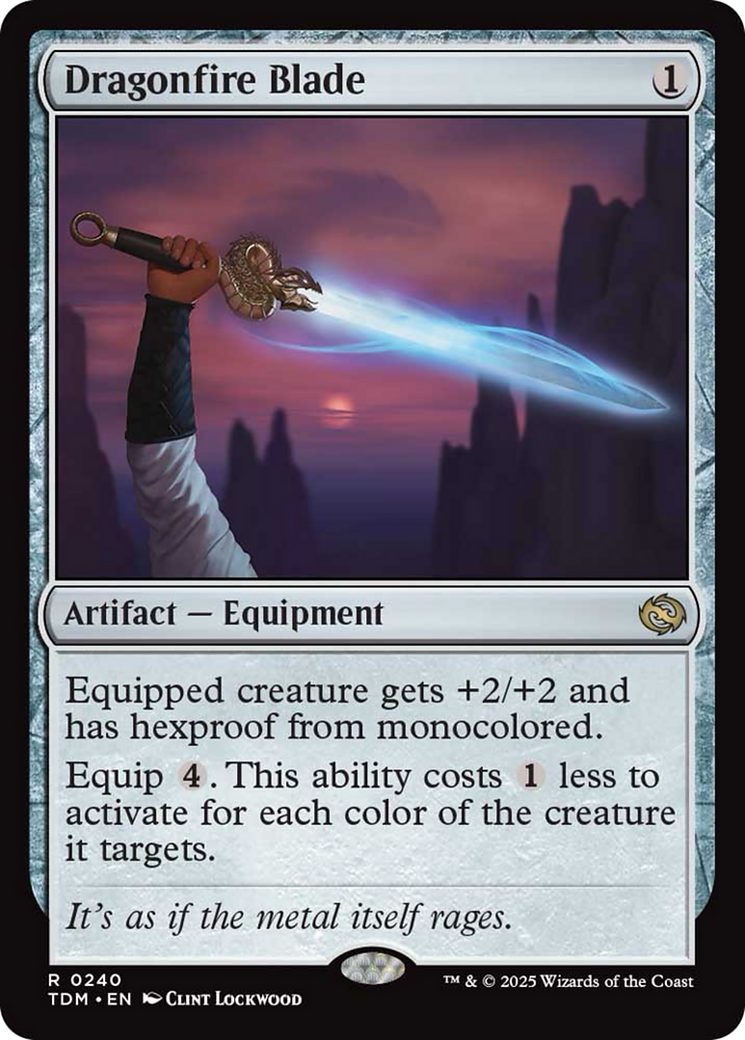 Dragonfire Blade [Tarkir: Dragonstorm] | The Time Vault CA