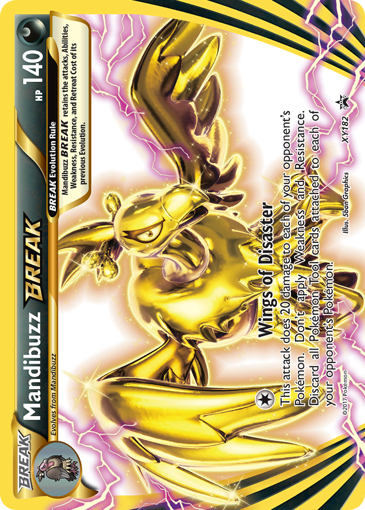 Mandibuzz BREAK (XY182) [XY: Black Star Promos] | The Time Vault CA