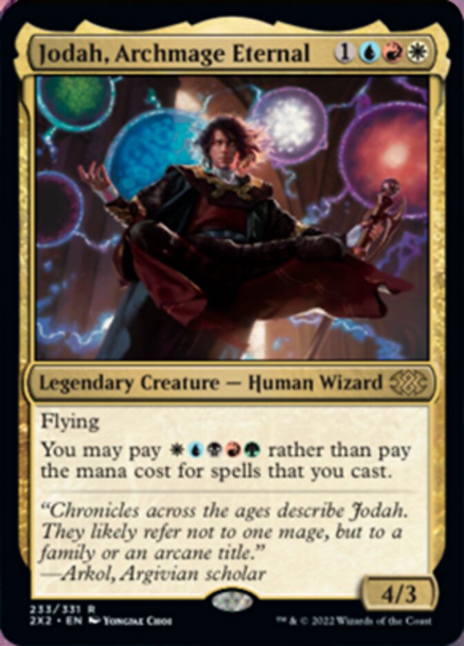 Jodah, Archmage Eternal [Double Masters 2022] | The Time Vault CA