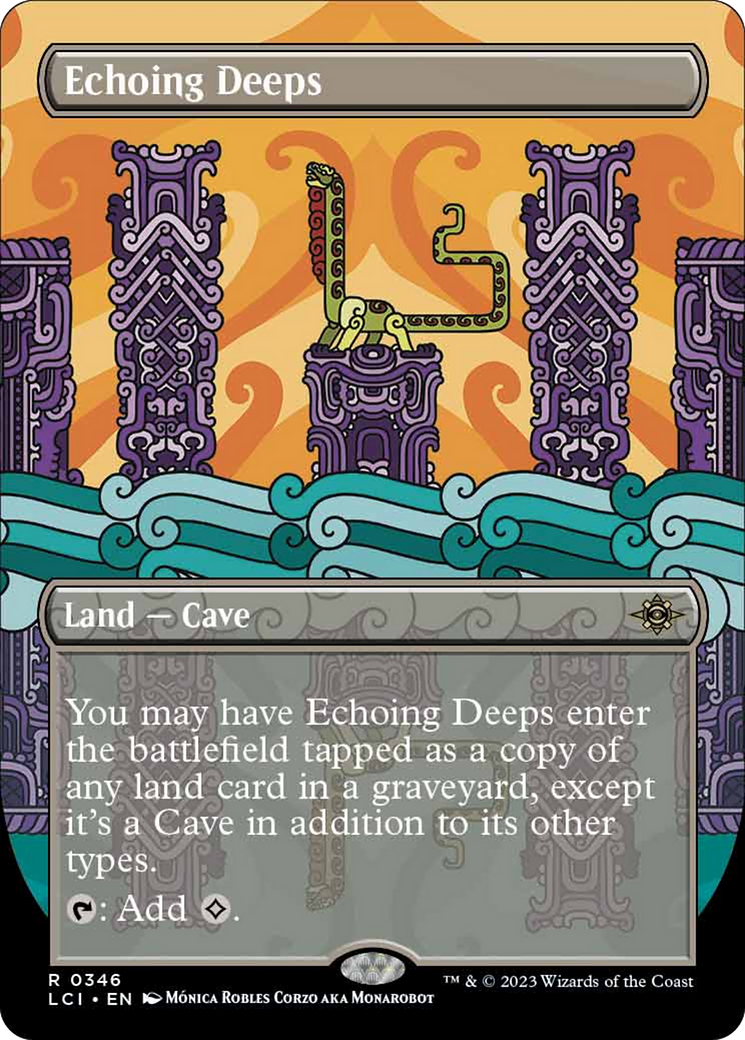 Echoing Deeps (Borderless) [The Lost Caverns of Ixalan] | The Time Vault CA