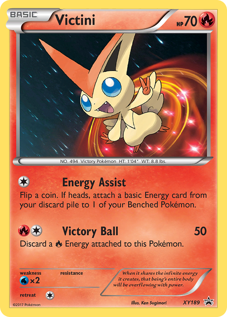 Victini (XY189) [XY: Black Star Promos] | The Time Vault CA