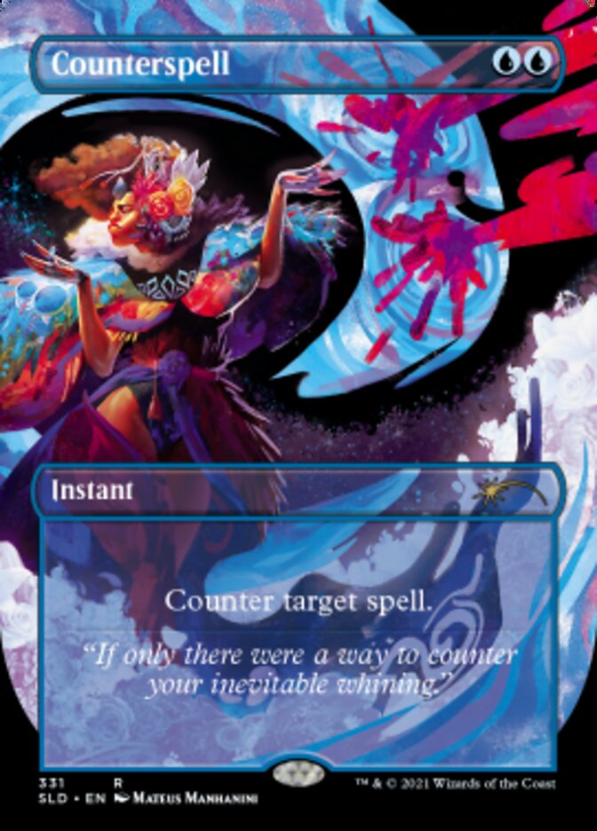 Counterspell (Borderless) [Secret Lair Drop Series] | The Time Vault CA