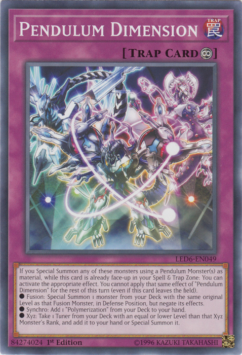 Pendulum Dimension [LED6-EN049] Common | The Time Vault CA