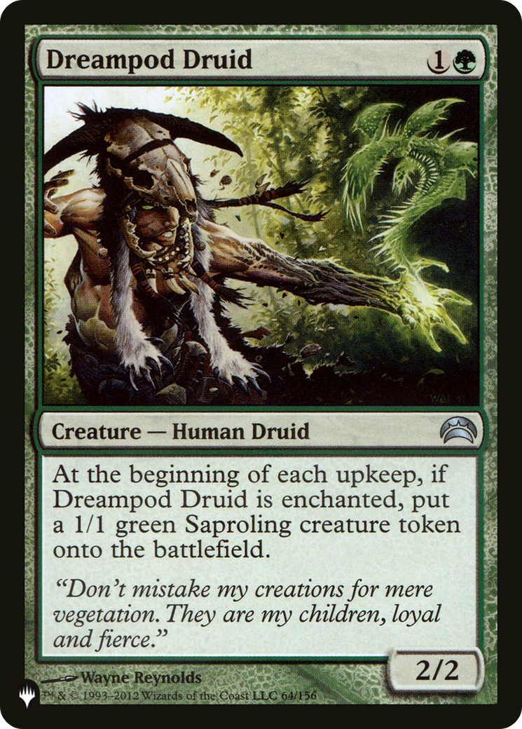 Dreampod Druid [The List Reprints] | The Time Vault CA