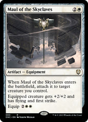 Maul of the Skyclaves [Phyrexia: All Will Be One Commander] | The Time Vault CA