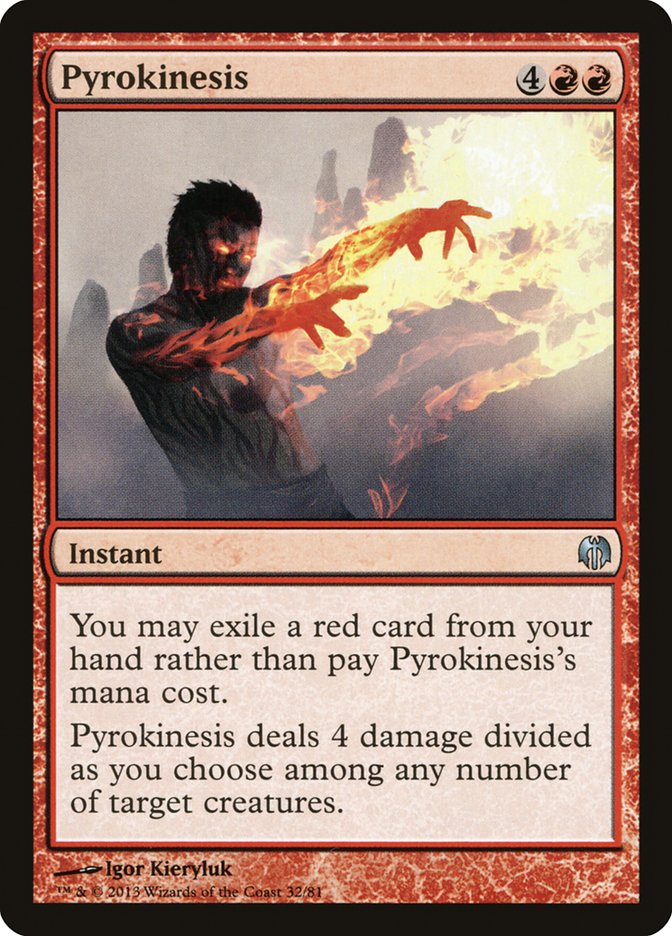 Pyrokinesis [Duel Decks: Heroes vs. Monsters] | The Time Vault CA