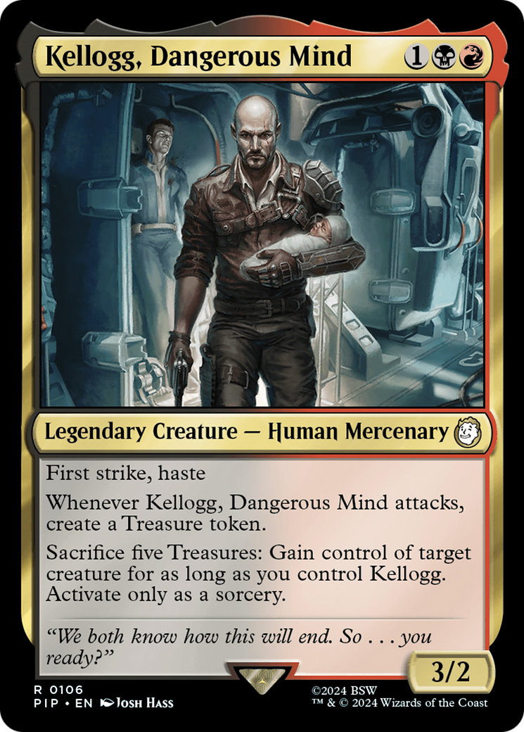 Kellogg, Dangerous Mind [Fallout] | The Time Vault CA