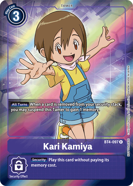 Kari Kamiya [BT4-097] (Buy-A-Box Promo) [Great Legend Promos] | The Time Vault CA