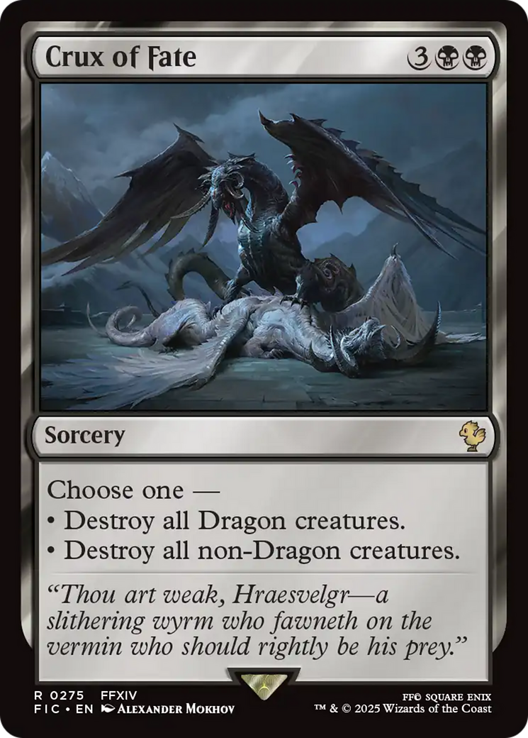 Crux of Fate [FINAL FANTASY Commander] | The Time Vault CA