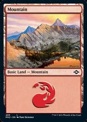 Mountain (488) (Foil Etched) [Modern Horizons 2] | The Time Vault CA