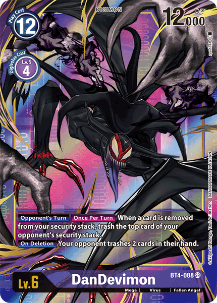 DanDevimon [BT4-088] (Alternate Art) [Great Legend] | The Time Vault CA