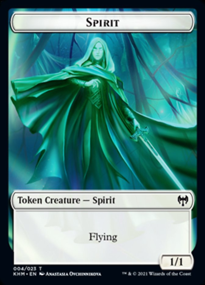Spirit Token [Kaldheim Tokens] | The Time Vault CA