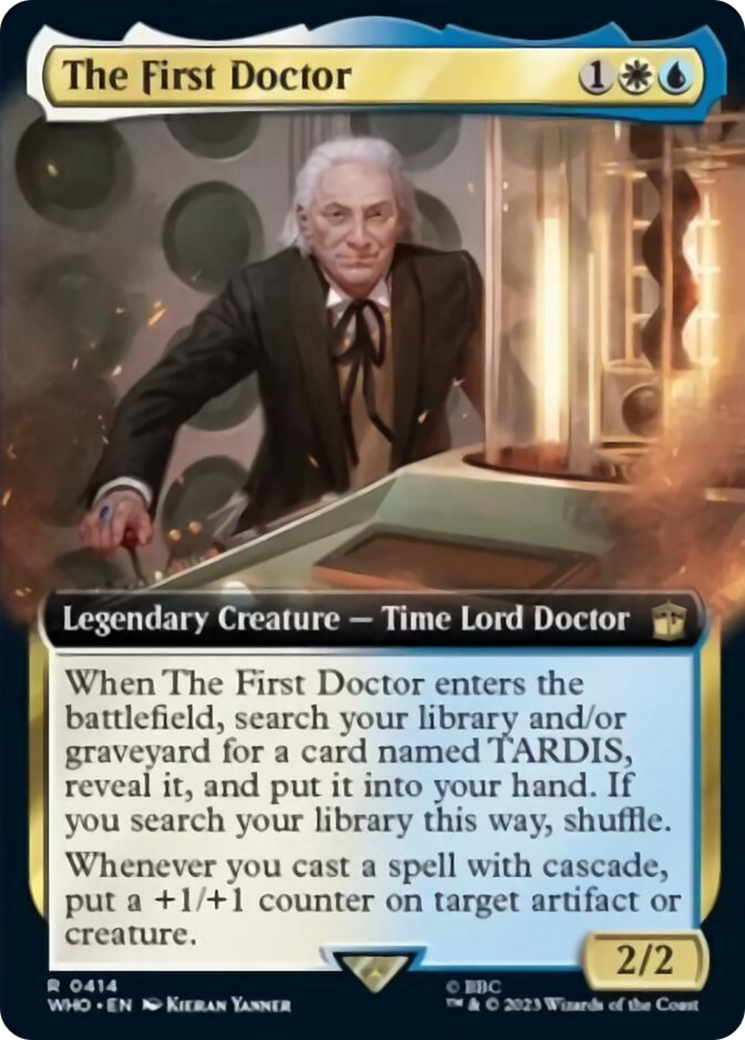 The First Doctor (Extended Art) [Doctor Who] | The Time Vault CA