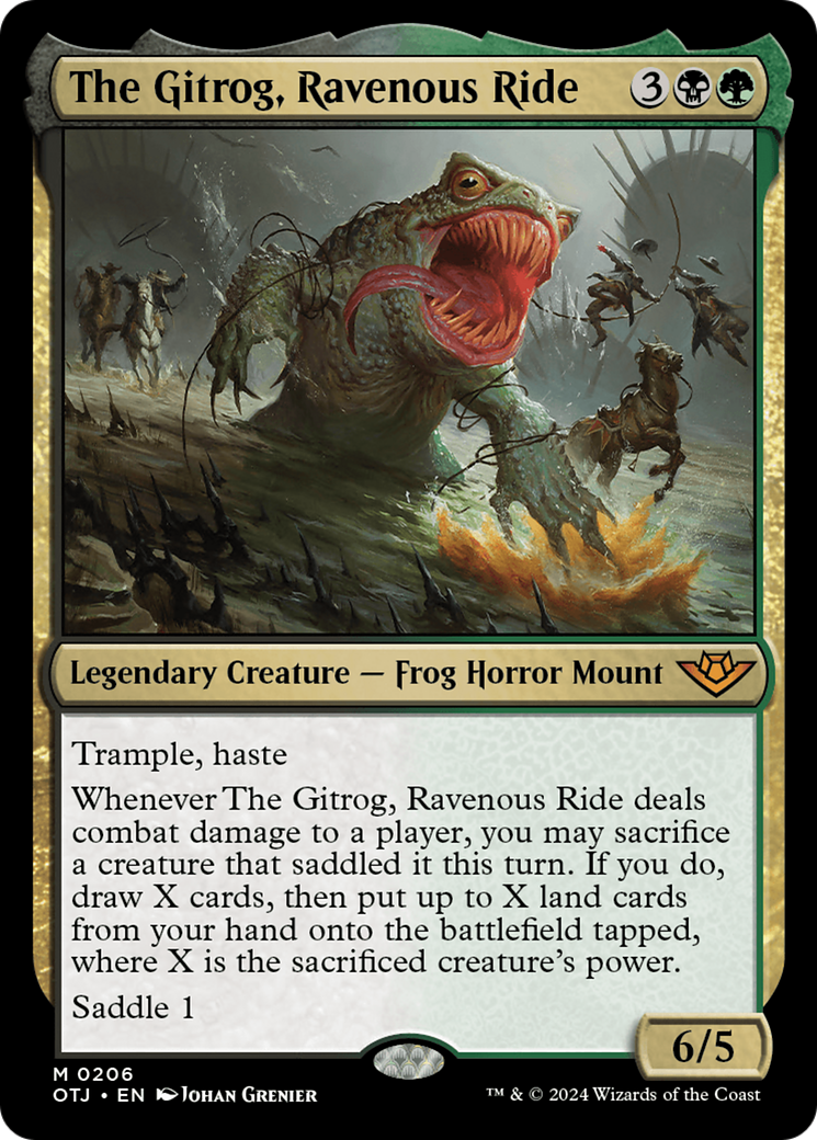 The Gitrog, Ravenous Ride [Outlaws of Thunder Junction] | The Time Vault CA