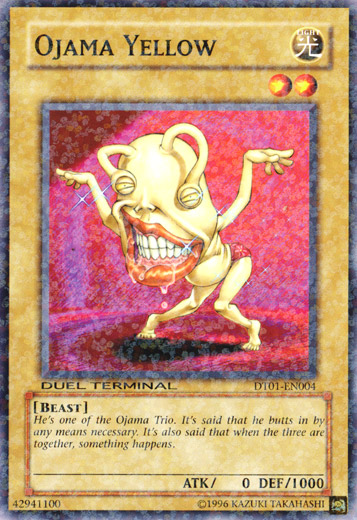 Ojama Yellow [DT01-EN004] Common | The Time Vault CA