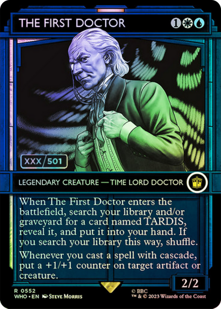The First Doctor (Serial Numbered) [Doctor Who] | The Time Vault CA