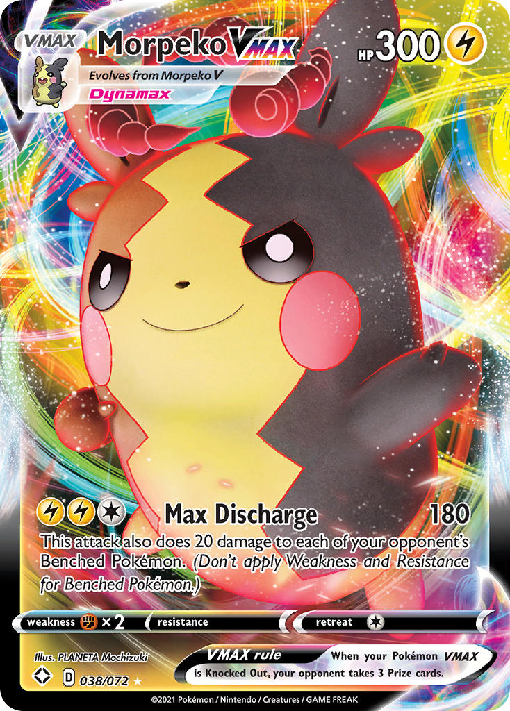 Morpeko VMAX (038/072) [Sword & Shield: Shining Fates] | The Time Vault CA