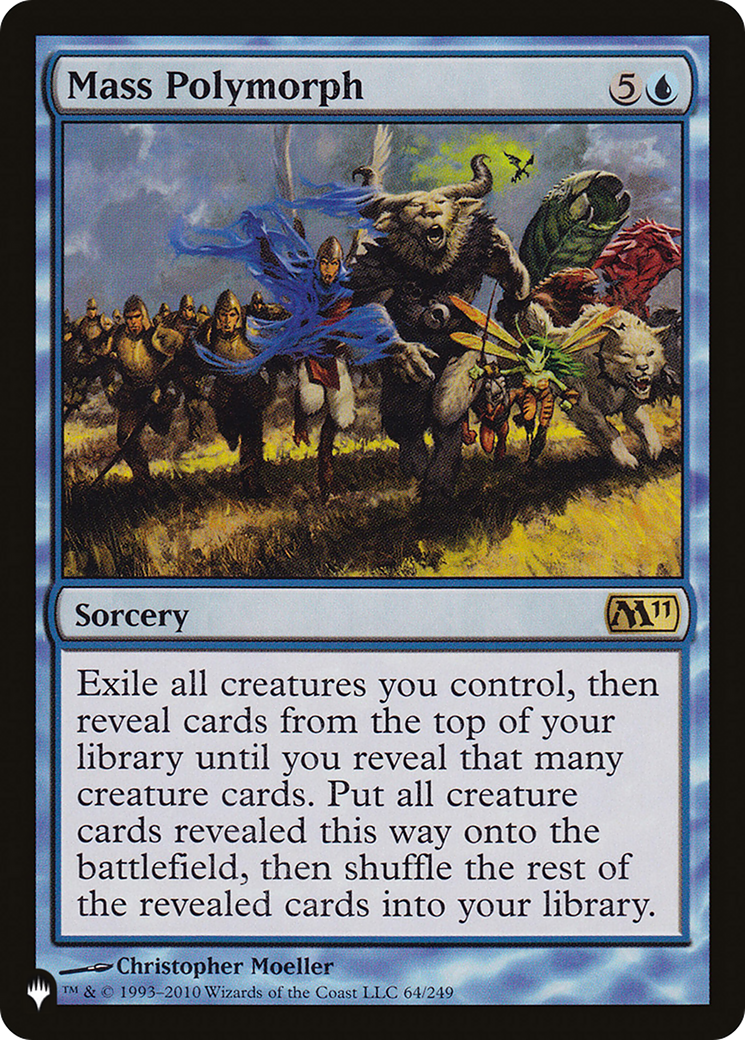 Mass Polymorph [The List] | The Time Vault CA