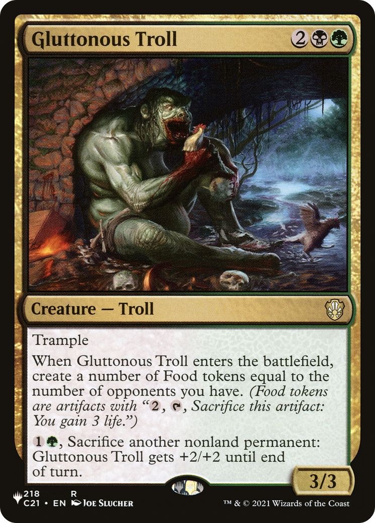 Gluttonous Troll [The List] | The Time Vault CA