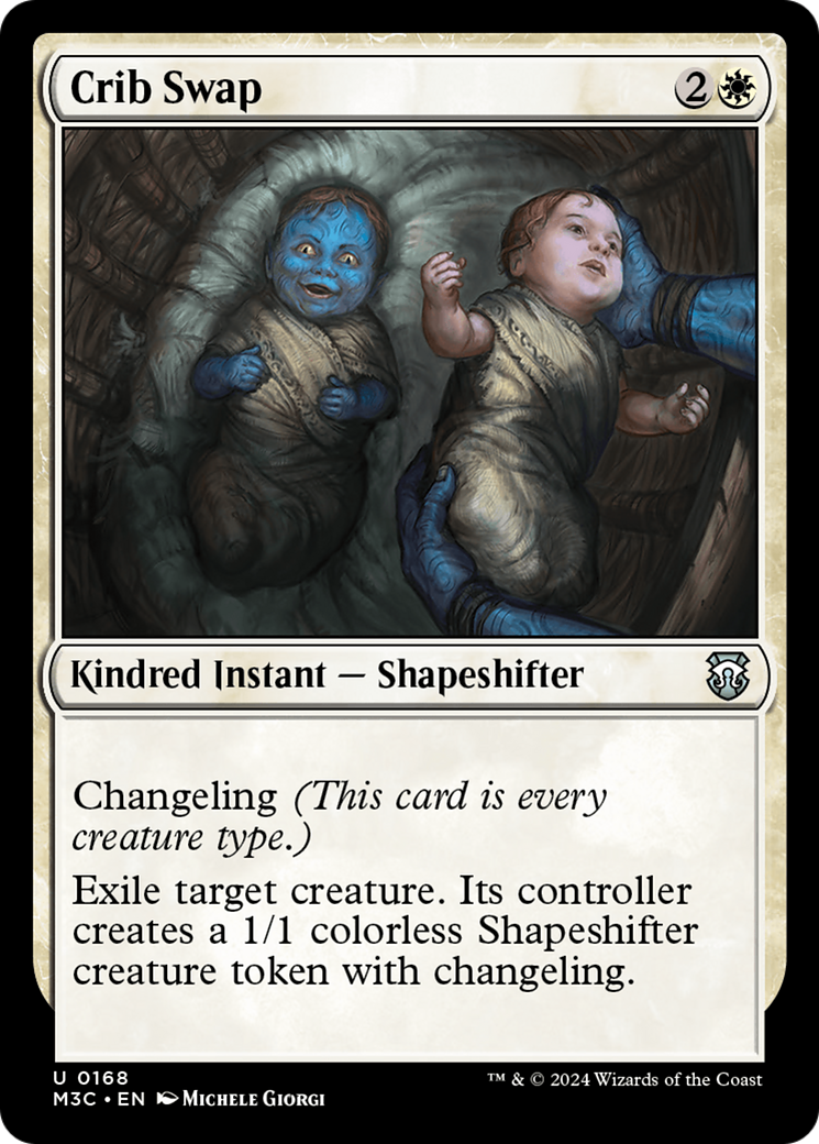 Crib Swap (Ripple Foil) [Modern Horizons 3 Commander] | The Time Vault CA