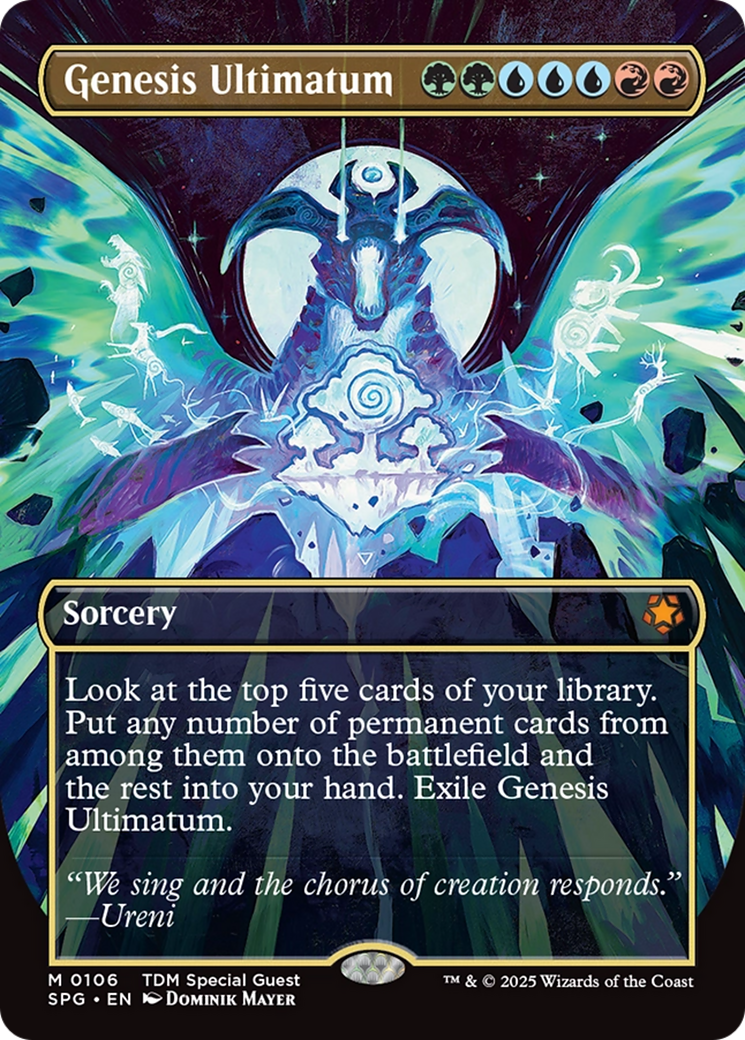 Genesis Ultimatum (Borderless) [Tarkir: Dragonstorm Special Guests] | The Time Vault CA
