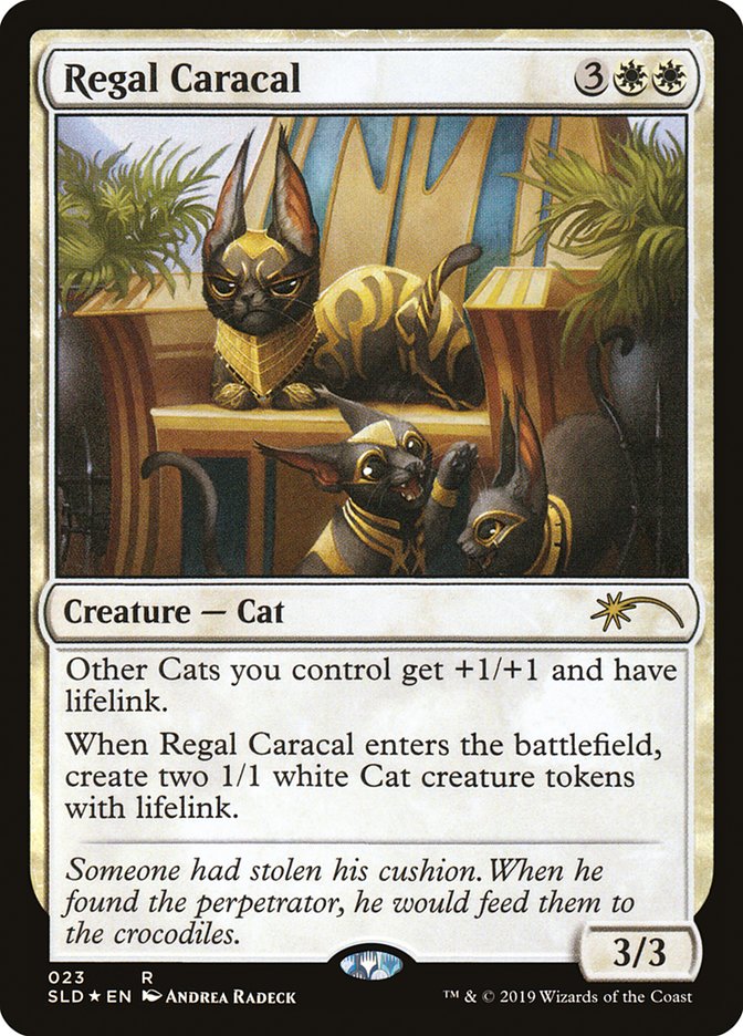 Regal Caracal [Secret Lair Drop Series] | The Time Vault CA