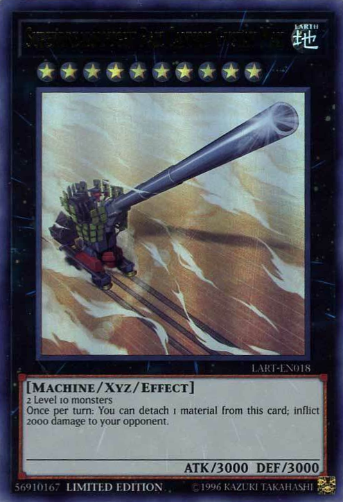 Superdreadnought Rail Cannon Gustav Max [LART-EN018] Ultra Rare | The Time Vault CA