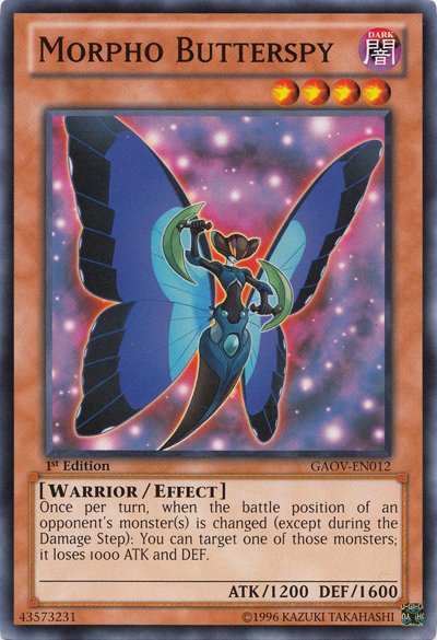 Morpho Butterspy [GAOV-EN012] Common | The Time Vault CA