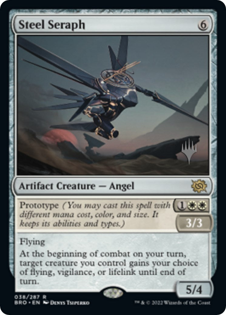 Steel Seraph (Promo Pack) [The Brothers' War Promos] | The Time Vault CA