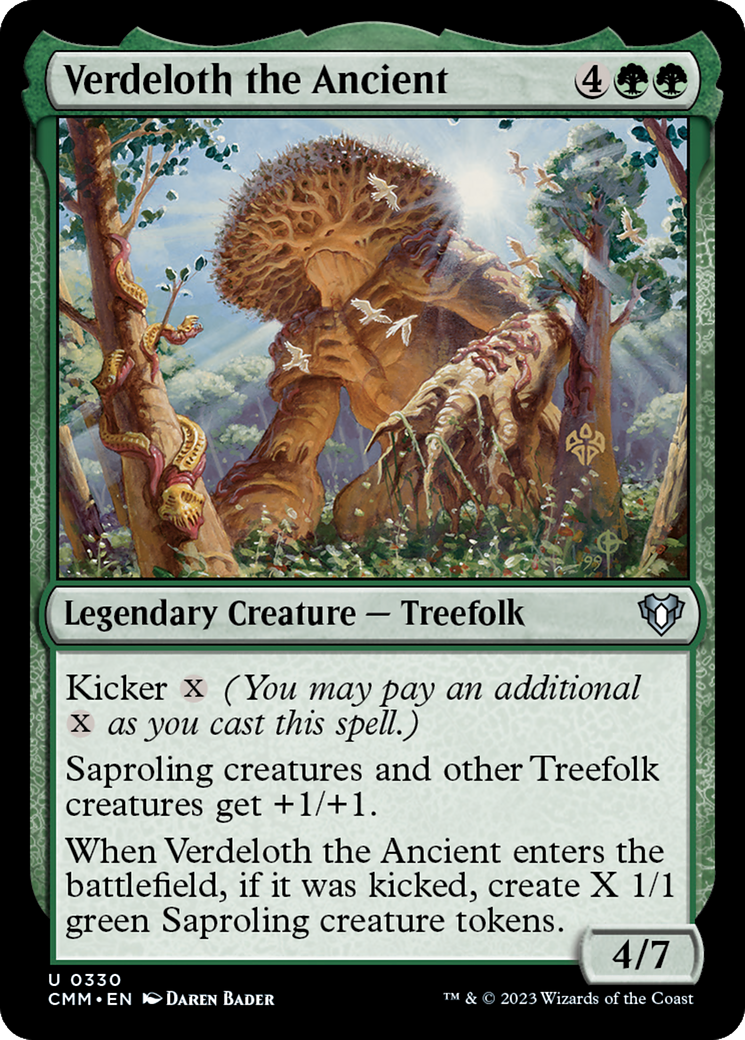 Verdeloth the Ancient [Commander Masters] | The Time Vault CA