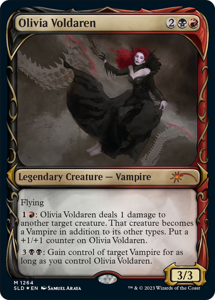 Olivia Voldaren (Halo Foil) [Secret Lair Drop Series] | The Time Vault CA
