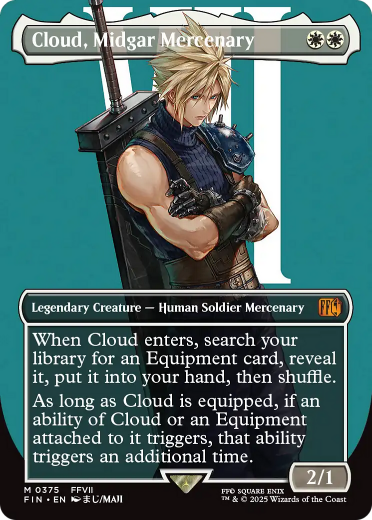 Cloud, Midgar Mercenary (Borderless) [FINAL FANTASY] | The Time Vault CA
