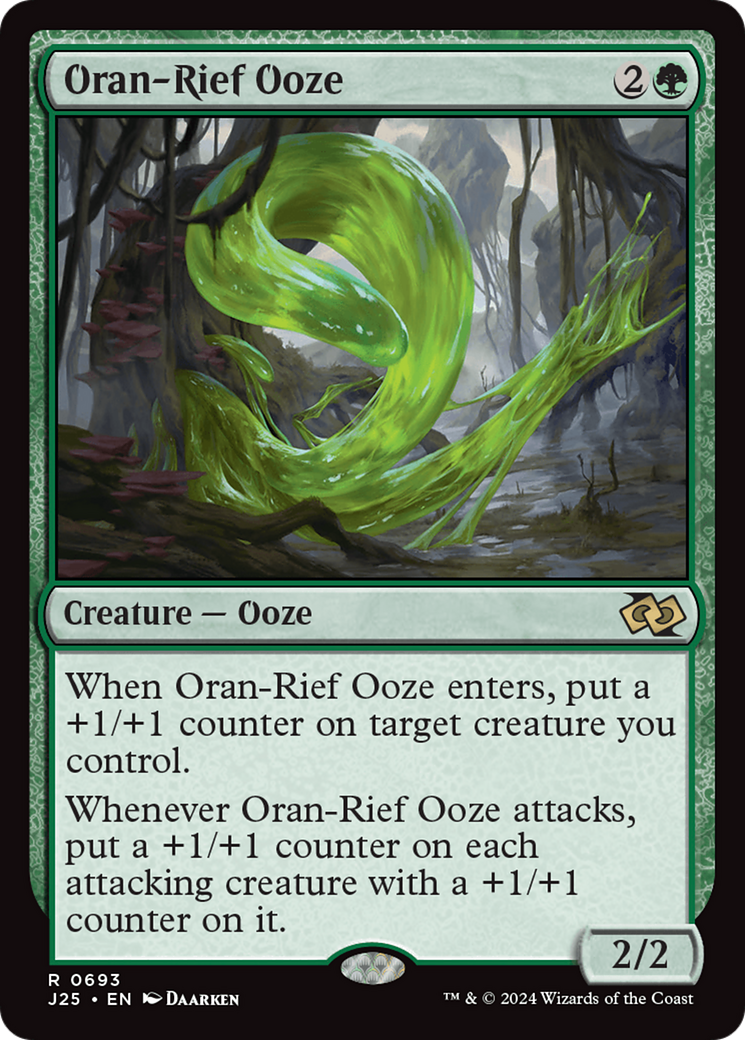 Oran-Rief Ooze [Foundations Jumpstart] | The Time Vault CA