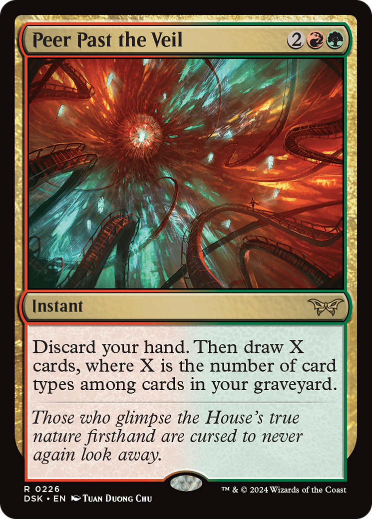 Peer Past the Veil [Duskmourn: House of Horror] | The Time Vault CA