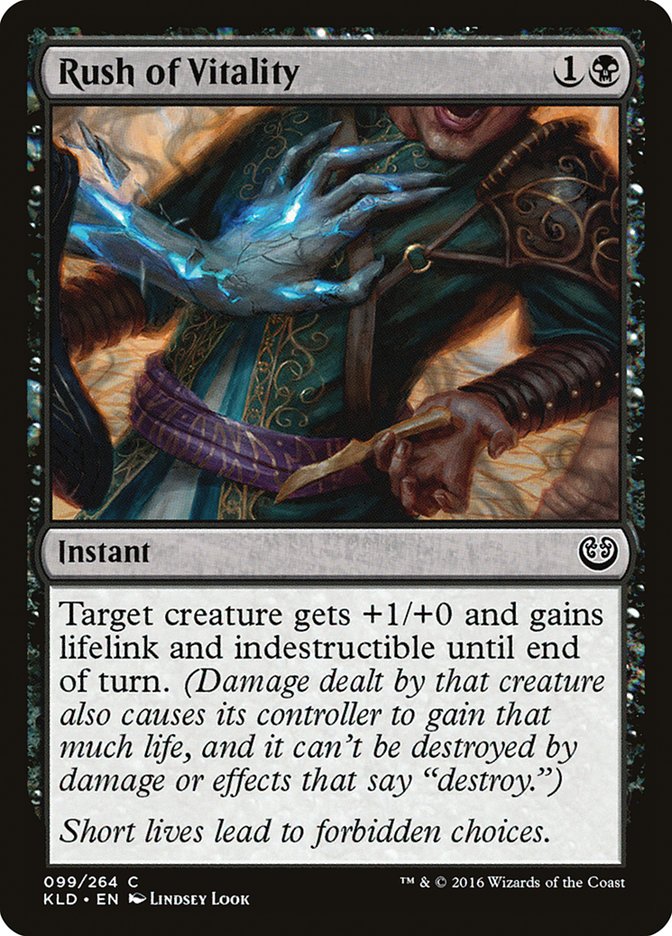 Rush of Vitality [Kaladesh] | The Time Vault CA