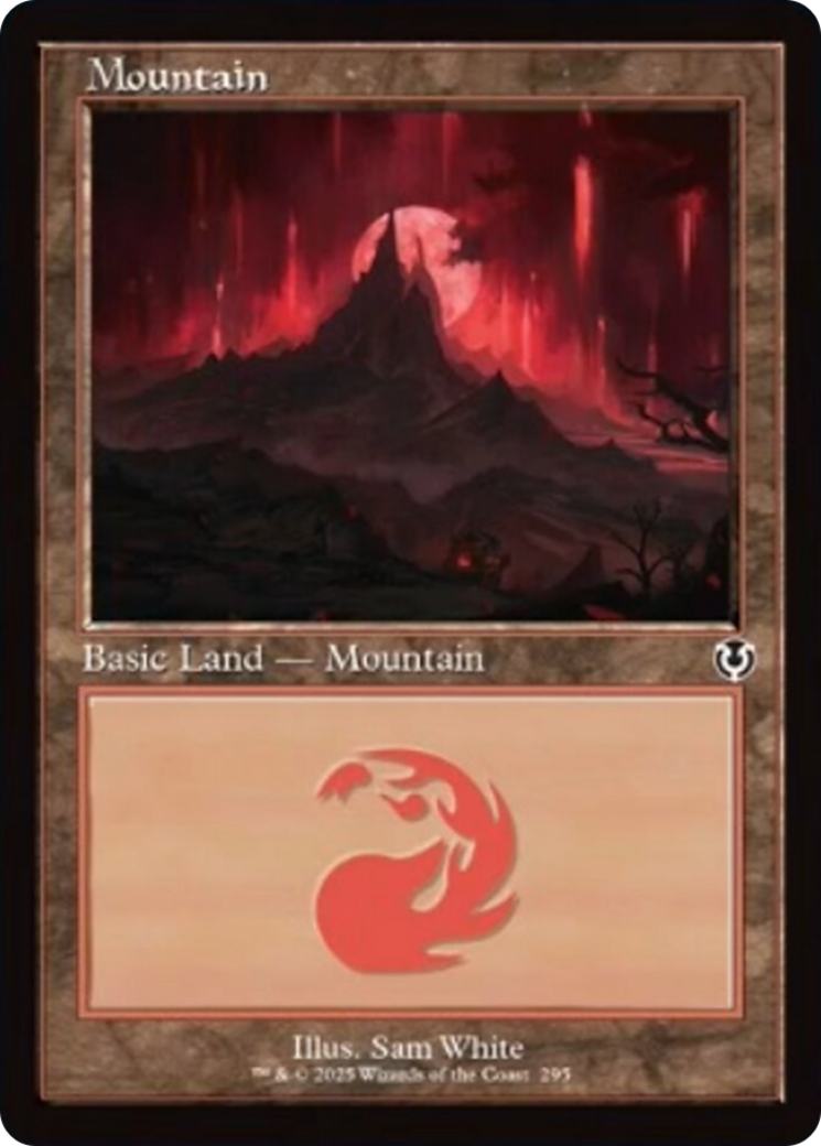 Mountain (295) (Retro Frame) [Innistrad Remastered] | The Time Vault CA